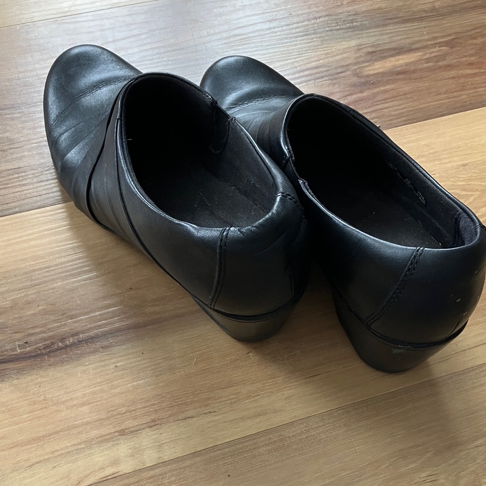 Clarks Black Ankle Booties